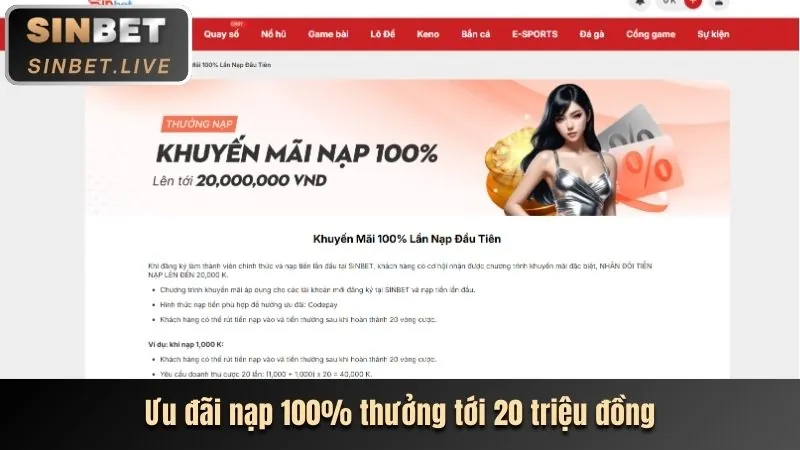 Đăng nhập và chọn mục Nạp tiền tại kubet77